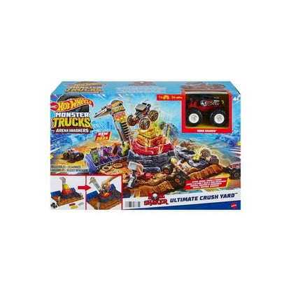 Hot Wheels Monster Trucks Arena Smashers - Ultimate Crush Yard - Juguetería Don Bola