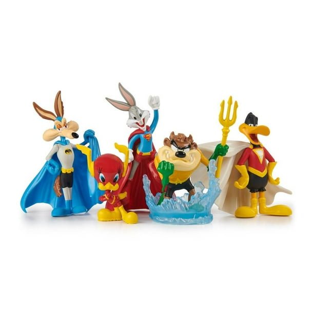 Set de Figuras Looney Tunes Mash - Up Pack - ¡Héroes y Villanos! - Juguetería Don Bola