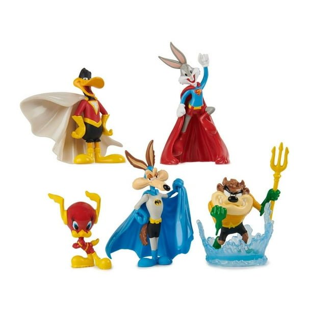 Set de Figuras Looney Tunes Mash - Up Pack - ¡Héroes y Villanos! - Juguetería Don Bola