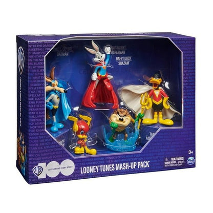 Set de Figuras Looney Tunes Mash - Up Pack - ¡Héroes y Villanos! - Juguetería Don Bola