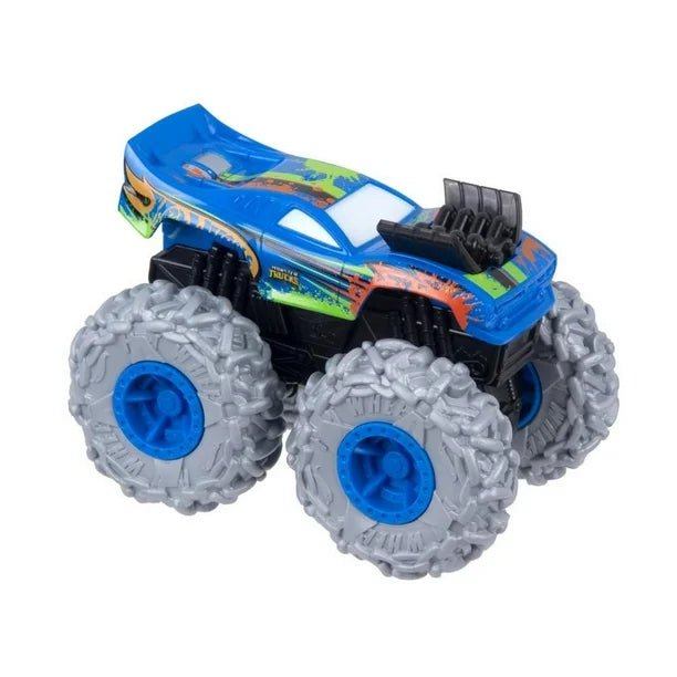 🚛 Hot Wheels Monster Trucks Twisted Tredz - Rodger Dodger 🌟 - Juguetería Don Bola