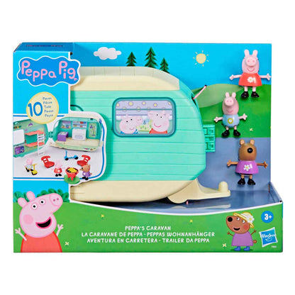 La Caravana de Peppa Pig - Aventura en Carretera (10 Piezas) - Juguetería Don Bola